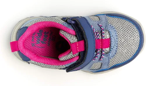 Vista 7 de Stride Rite 360 Boys' Artin 2.0 Sneaker Azul/Rosa