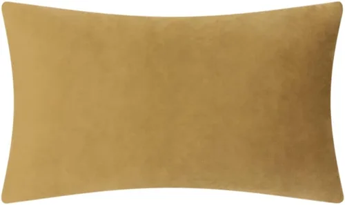 Vista 2 de JWH Funda de almohada decorativa de flores 3D, hecha a mano, funda de almohada floral de terciopelo suave, cojín lumbar para cama, sala de estar