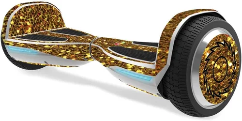 Vista 11 de MightySkins Skin compatible con Razor Hovertrax 1.5 Hover Board - Placa de diamante negro Cubierta protectora de vinilo duradera y única Fácil