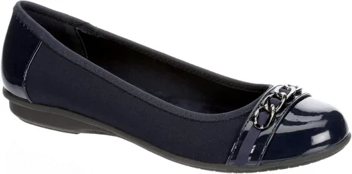 Vista 7 de XAPPEAL Faye - Zapatos planos de ballet con punta redonda para mujer Negro