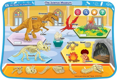 Vista 8 de VTech Escritorio de Actividades Deluxe Toca y Aprende Paquete de Expansión - Prepárate para Preescolar Prepárate para el preescolar