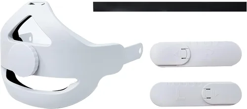 Vista 7 de TNE Diadema para auriculares Oculus Quest 2, realidad virtual VR, accesorios de repuesto para correa de cabeza Oculus Quest 2 Elite que reducen