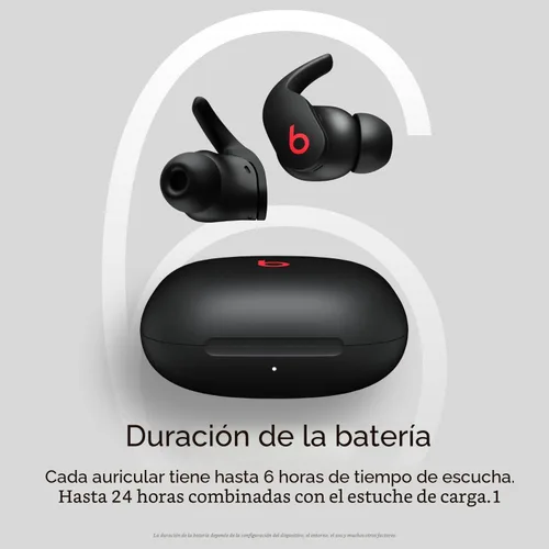 Vista 7 de Beats Fit Pro Auriculares Inalámbricos Verdaderos Bluetooth con Cancelación de Ruido Intrauditivos - Negro (Renovado)
