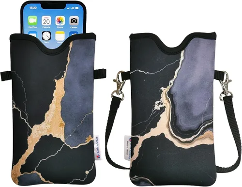Vista 48 de Tainada Funda Estuche Bolsa de Neopreno para Teléfono para Hombres y Mujeres con Correa Cruzada/Cordón para el Cuello para iPhone 17/16/15 Pro Max