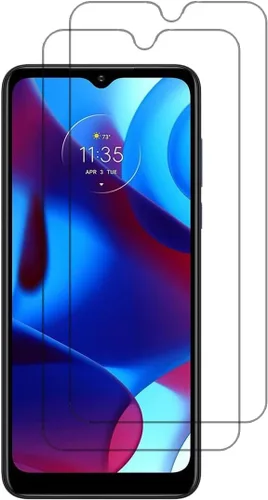 Vista 5 de Protector de pantalla de vidrio templado puro para Motorola Moto G - [2 unidades] Protector de pantalla de vidrio templado Frontier Protector