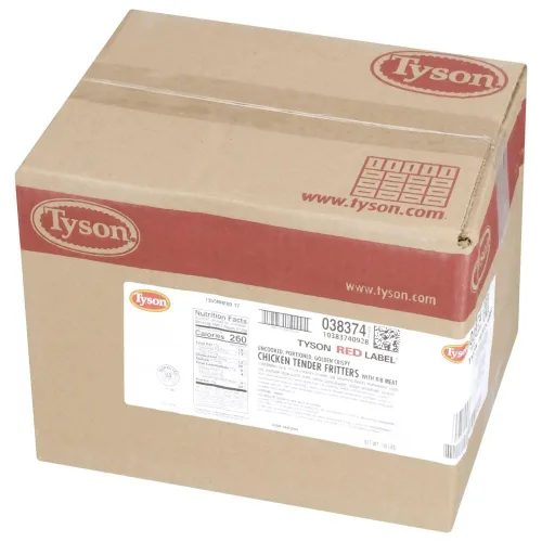 Vista 6 de Tyson Red Label Select Cut - Solomillo de pechuga de pollo empanizado crudo dorado crujiente, 5 libras, 2 por caja.