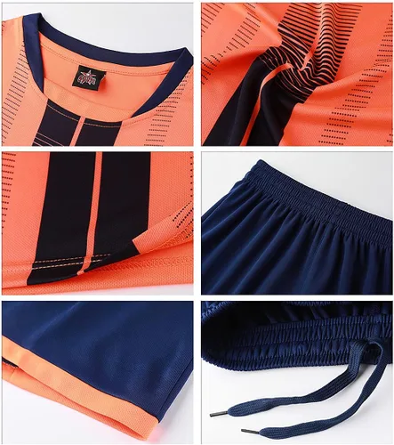 Vista 4 de Casmyd Camiseta de fútbol de EE. UU. + pantalones cortos para hombre, copa mundial #10 Puli'sic de fútbol americano, kit de camisetas para fanáticos
