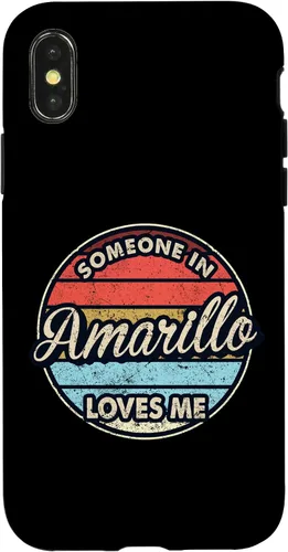 Vista 5 de iPhone 16 Someone In Amarillo Loves Me City US USA Case