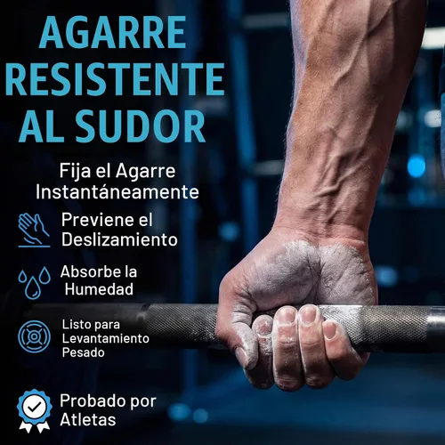 Vista 3 de EVMT Brands Liquid Chalk, Mess Free Gym Chalk for Weightlifting, Gymnastics, Rock Climbing, Dancing. Sweat Resistant and Long Lasting for Stronger