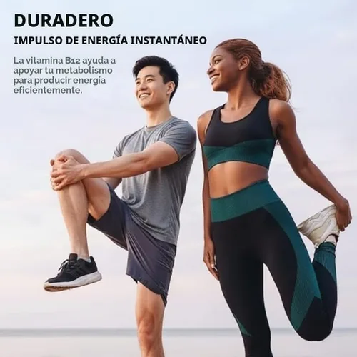 Vista 5 de Comprimidos de vitamina B12 de 1500 mcg -Forma activa de suplemento de metilcobalamina B12 para hombres y mujeres- 90 tabletas vegetales