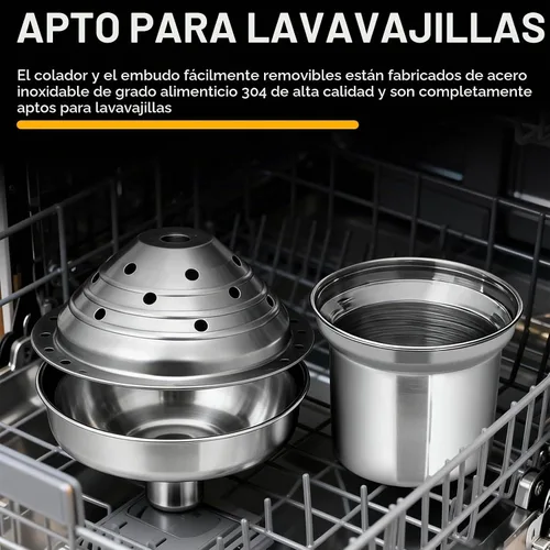 Vista 4 de Exprimidor de Hierro Fundido con Palanca Manual para Frutas Cítricas, Granadas, Pomelo, Exprimidor de Hierro Fundido Resistente, Exprimidor de Limón