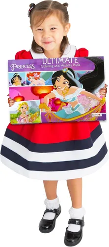Vista 2 de Disney - Juego de almohadillas gigantes para colorear para niños, el paquete incluye 3 libros gigantes para colorear de suelo