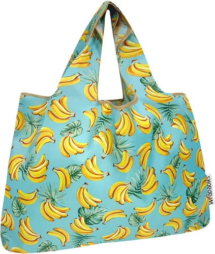 Vista 22 de allydrew Bolsas de comestibles reutilizables de nailon plegables grandes