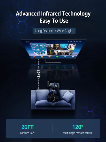 Vista 4 de PZL Nuevo reemplazo universal NH500UP para control remoto Philips TV, para Philips Smart TV 43PFL4902/F7 40PFL4901/F7 50PFL5602/F7 43PFL5602/F7