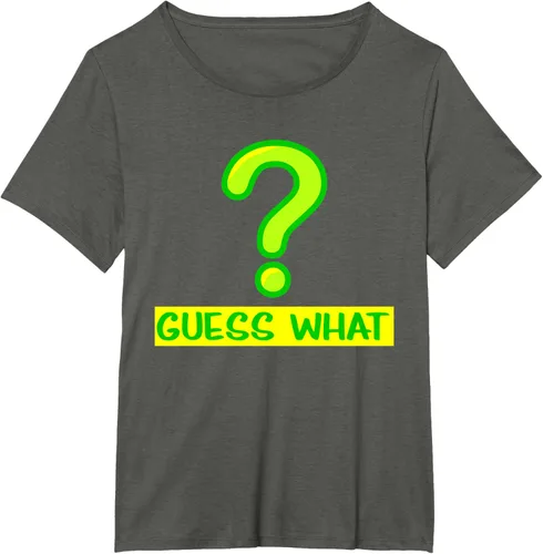 Vista 80 de Question Mark playera Guess What playera, hombre XL, Púrpura