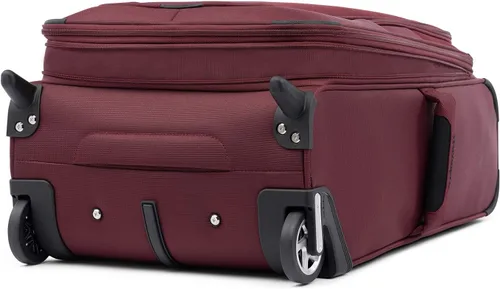 Vista 4 de Travelpro Maxlite 5 Softside - Equipaje vertical expandible de 2 ruedas, maleta ligera, para hombres y mujeres, Borgoña
