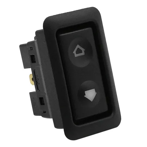 Vista 2 de TA-VIGOR Interruptor de ventana eléctrica universal DC 12 V 24 V, 6 pines momentáneo eléctrico iluminado interruptor de ventana de coche