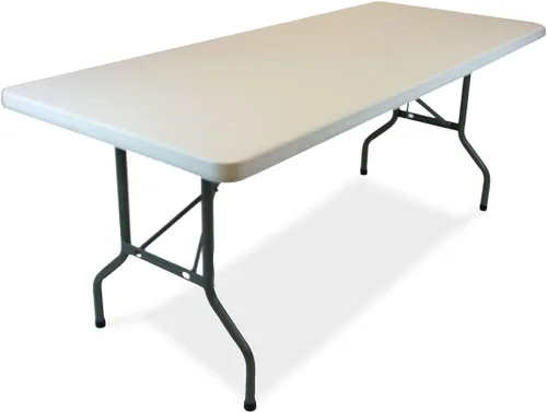 Vista 10 de EventStable TitanPRO - Mesa plegable de plástico resistente para exteriores, redonda de 60 pulgadas, 5