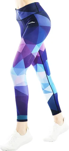 Vista 9 de COOLOMG Pantalones de yoga para mujer, mallas capri para correr, leggings de tiro bajo, entrenamiento, gimnasio con bolsillos ocultos