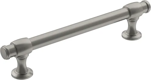 Vista 10 de Amerock Mango de gabinete Bronce champán 3-3/4 pulgadas (96 mm) de centro a centro Winsome paquete de 1 unidad Tirador de cajón Manija
