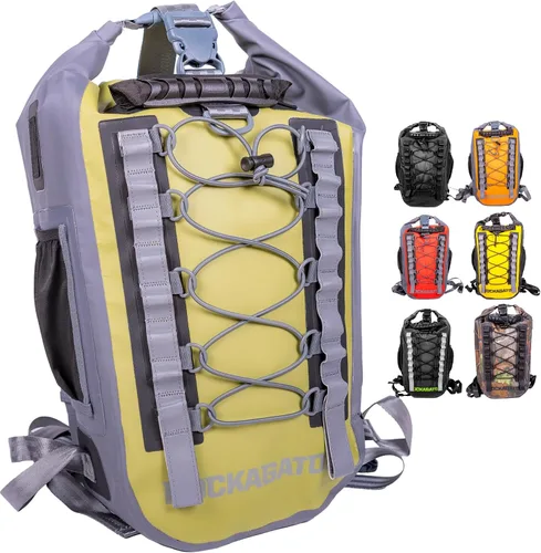 Vista 15 de Rockagator Mochila impermeable - Serie HYDRIC Bolsa flotante a prueba de agua River Pack, Camuflaje, 25 L, Mochila