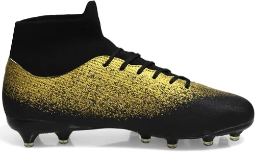 Vista 4 de TSSTL Botas de fútbol ligeras para hombre, botas de fútbol para exteriores, interiores, césped, picos, jóvenes, niños, zapatos de fútbol AGFGSG