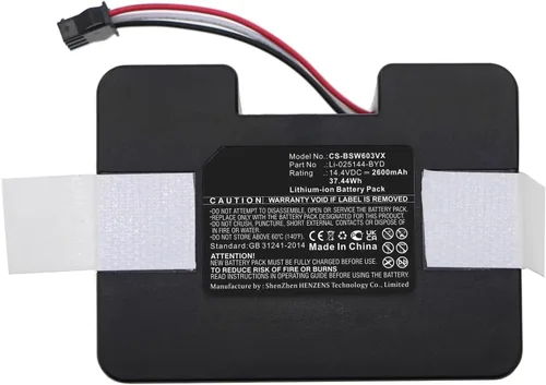 Vista 3 de Li-025144-BYD Reemplazo de batería para Bobsweep SW603001 (2600mAh/14.4V)