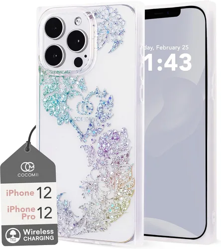 Vista 44 de Cocomii - Funda rectangular compatible con iPhone Xs/X - Perla opalescente, brillo brillante, para mujeres, niñas, hombres, funda protectora