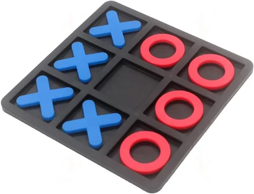 Vista 2 de Juego de mesa Tic Tac Toe, Juego de mesa Tic Tac Toe para la familia, Juego de mesa clásico, Juego de mesa clásico para la familia, Juego de mesa