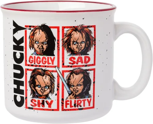 Vista 31 de Silver Buffalo Beetlejuice It's Showtime - Taza de cerámica, 20 onzas