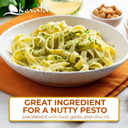 Vista 6 de Kevala Mantequilla de anacardo de 7 libras Bulk Size, Natural Peanut Butter Substitute, Cashew Unsalted Butter for Toasts and Pancakes, No Palm