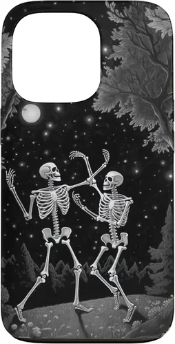 Vista 10 de iPhone 12 mini Estética Ocultista Grunge Gótico Esqueleto Bailando Halloween Case