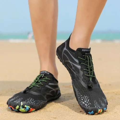 Vista 7 de Maylrvjv Men's Women's Water Shoes Barefoot Shoes Quick Dry Aqua ShoesComfortable Lightweight Swim Water Sports Fitness Yoga Walking Outdoor Sneakers