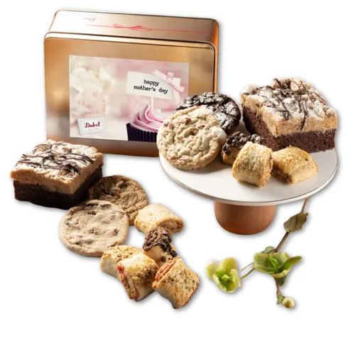 Vista 9 de Dulcet Gift Baskets Caja de regalo de panadería gourmet a la antigua, caja de regalo única para aniversario, boda, inauguración de la casa y todas