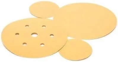 Vista 7 de 3M 182 Hookit - 236U Oro 6 pulgadas, P1C, disco de película antipolvo., 3, Dorado