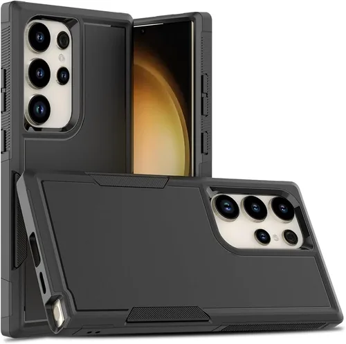 Vista 58 de Funda WOGROO para Samsung Galaxy Z Fold 4 - Funda protectora para teléfono a prueba de golpes, duradera, negra