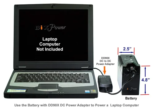 Vista 7 de Batería recargable de iones de litio de alta capacidad (192 Wh) con voltaje de salida múltiple con cargador solar compatible con máquinas CPAP