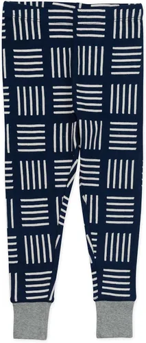 Vista 3 de HonestBaby Multipack 2-Piece Pajamas Sleepwear PJs 100% Organic Cotton for Infant Baby, Toddler Boys, Unisex (LEGACY)