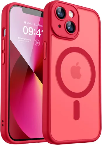 Vista 133 de CANSHN Funda magnética compatible con iPhone Air (6.5 pulgadas), mejorada [protección completa de la cámara] [compatible con Magsafe]