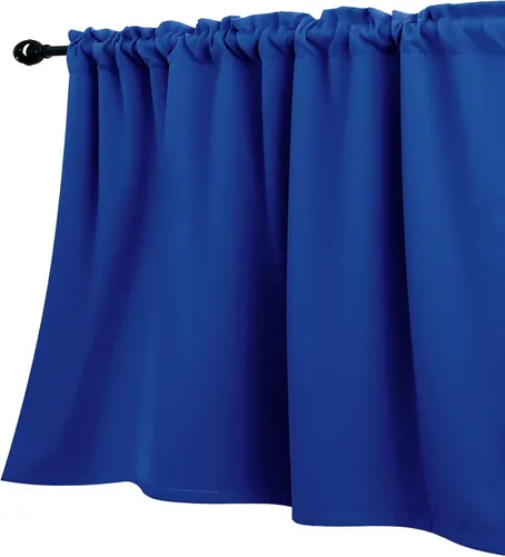 Vista 30 de KOUFALL Cenefa beige para ventanas de 16 pulgadas de largo, cortinas cortas para filtrar la luz sobre el fregadero