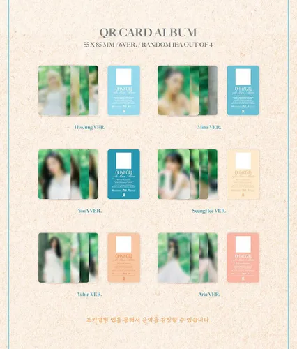 Vista 4 de Generic Oh My Girl Reloj de arena dorado 9º mini álbum aleatorio Ver. K-POP sellado