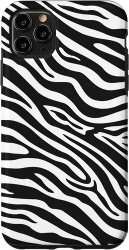 Vista 11 de Funda con estampado de piel animal de cebra para iPhone 15
