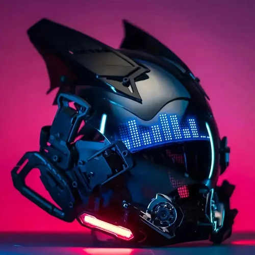Vista 6 de Casco punk de ciencia ficción gótica máscara Cosplay fiesta