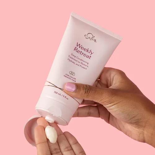 Vista 3 de eSalon Weekly Retreat - Mascarilla acondicionadora profunda para el cabello, 5 onzas líquidas