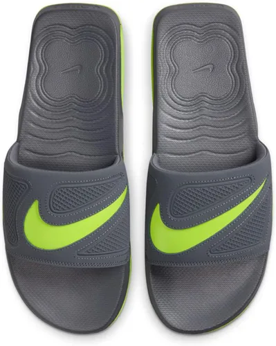Vista 4 de Nike Air Max Cirro Just Do It - Sandalia atlética Solarsoft Slide (grisverde, número_13), Verde