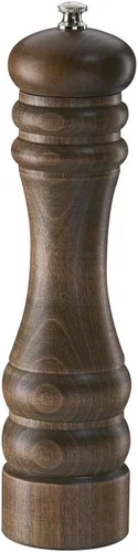Vista 5 de Zassenhaus Molinillo de pimienta de madera de Berlín, molinillo de pimienta recargable, 4.7 pulgadas (teñido oscuro)