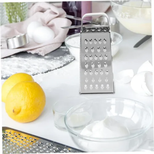 Vista 3 de Rallador de cuatro lados de cuatro lados Máquina de corte de patatas Zester de verduras Cocina Zester Cortador de alimentos Rallador de quesos