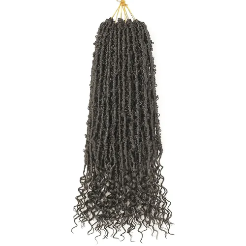 Vista 56 de Superlight Butterfly Locs - Cabello de ganchillo de 12 pulgadas, 6 paquetes