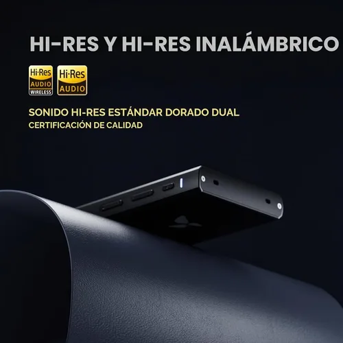 Vista 5 de HiBy Reproductor de MP3 digital M300 Android con Bluetooth y reproductor de transmisión WiFi Android 13 Snapdragon 665 HiFi Audio (PCM/DSD) Radio FM