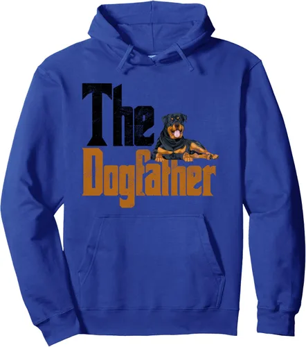 Vista 4 de Rottweiler - Sudadera con capucha para perro, papá, perro, perro, papá, padre y rottie